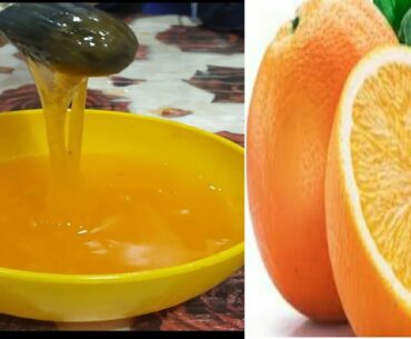 Orange serum gel cream vitamin c