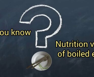 Nutrition value of eggs || eggs contain which vitamins, how much protien? Fat ?