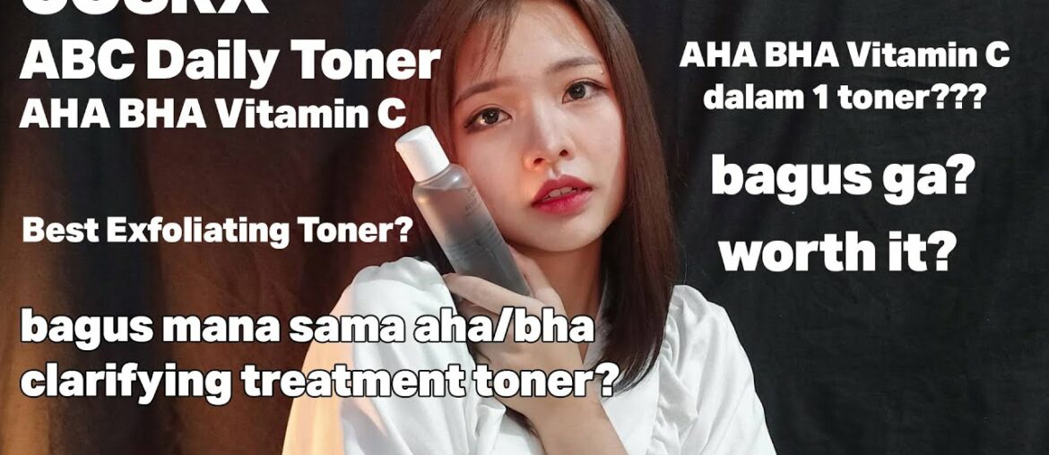 REVIEW COSRX AHA BHA VITAMIN C DAILY TONER VS AHA/BHA CLARIFYING TREATMENT TONER