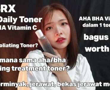 REVIEW COSRX AHA BHA VITAMIN C DAILY TONER VS AHA/BHA CLARIFYING TREATMENT TONER