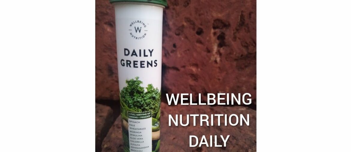 WELLBEING NUTRITION Daily Greens Tablets...