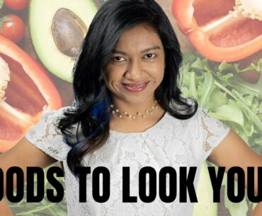 Top 5 Anti - Aging Foods to look Younger & prevent Wrinkles | Foods for Skin Glow