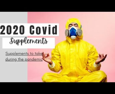 Immune Boosting Supplements |Everything I am taking to AVOID COVD-19