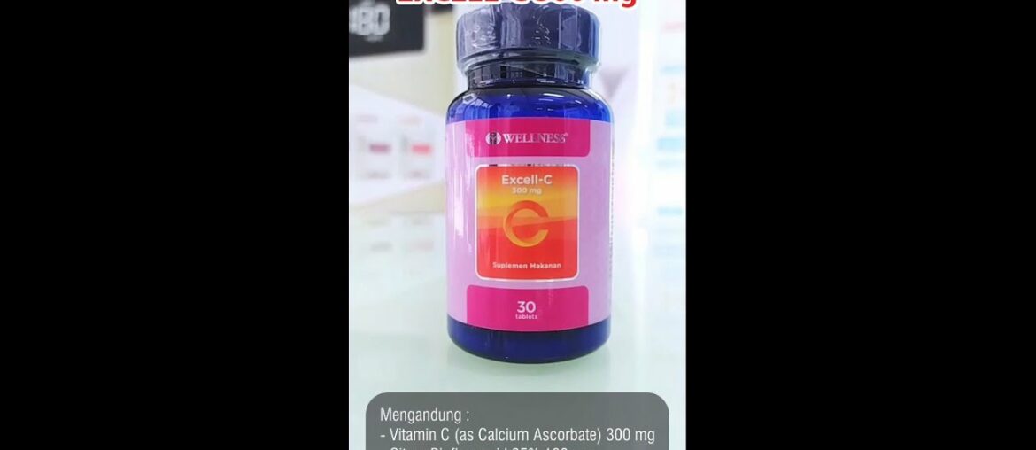 WELLNESS Excell-C 300 Mg Vitamin C