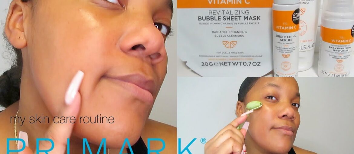 TESTING PRIMARK SKINCARE 2020 | ROUTINE & HONEST REVIEW! | Vitamin C Range