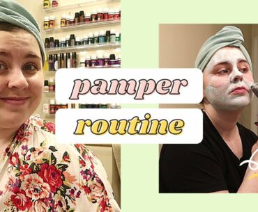 Pamper Routine | Self Care Night with Non-Toxic Beauty Products | Cozy Fall Pamper Night