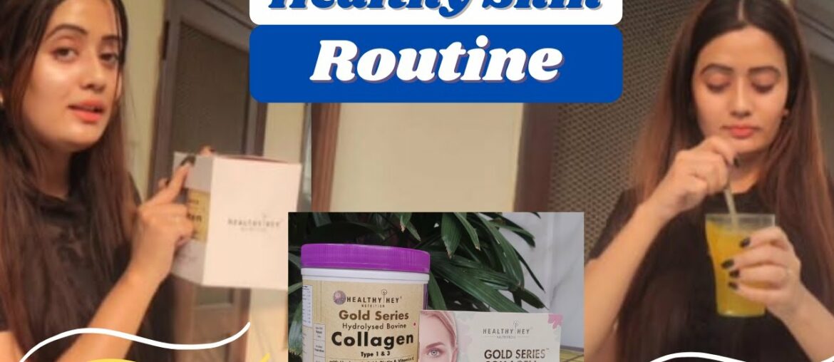 Collagen Drink for Skin Supplement for Glowing Skin | Healthy Skin with HealthHey
