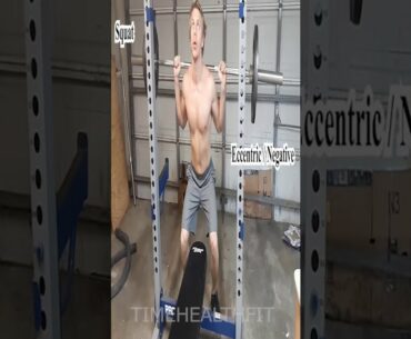 3 Muscle Contractions and 3 Powerlifts (with labels) #shorts