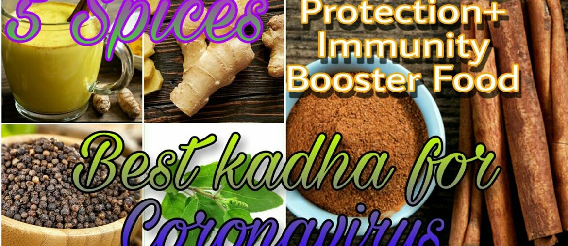 Coronavirus Protection + Immunity Booster Food|5 spices and herbs to boost your immunity