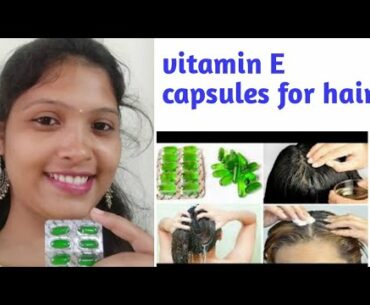 vitamin capsules for your hair