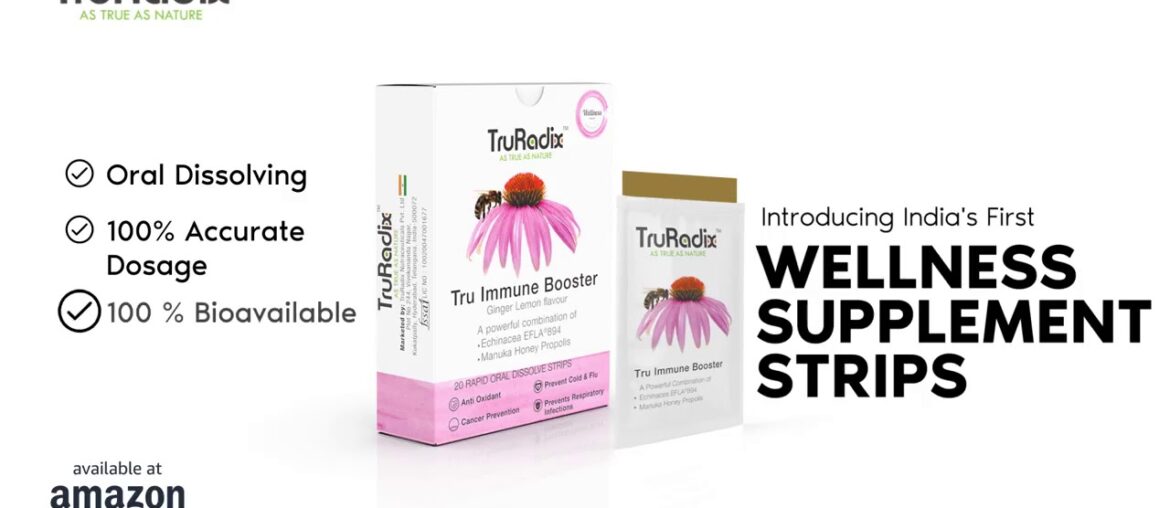 Introducing India's First Wellness Supplement  strips || TruRadix Nutrition