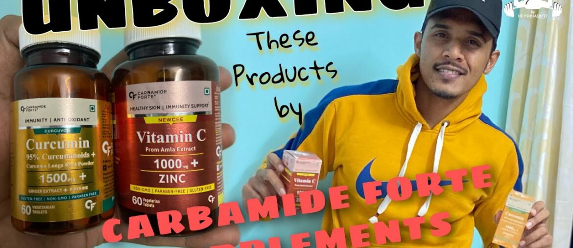 Best Vitamin C & Curcumin tablets | Unboxing by HEYSHUAIB FITNESS #mycf #bootsimmunitywithcf