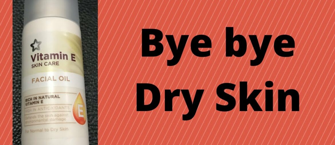 Superdrug vitamin E facial oil