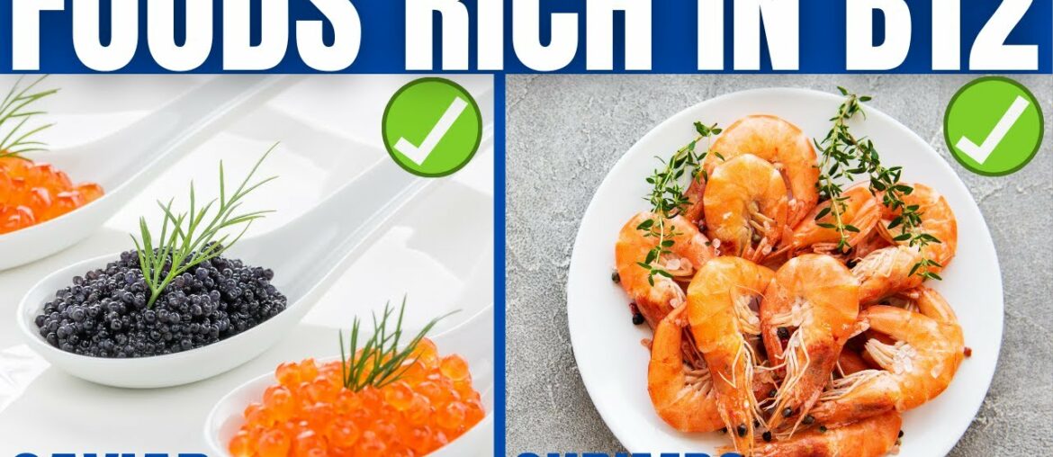 FOODS RICH IN VITAMIN B12 - 14 Foods high in B12!