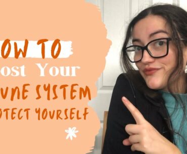 How to BOOST Your Immune System (prevent + treat illness)