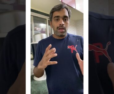 Fitness coach Siddharth from his kitchen explaining about evening energy drink instead of chai !!