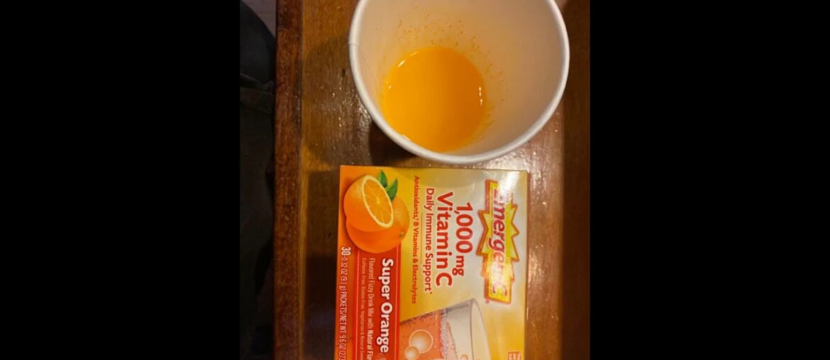 Review: Emergen-C 1000mg Vitamin C Powder, with Antioxidants, B Vitamins and Electrolytes, Vita...