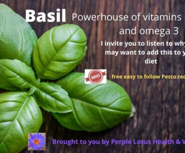Basil and its benefits, Why you may want to add this to your diet
