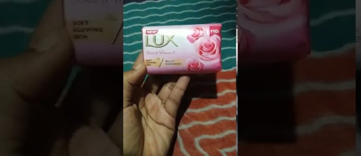 LUX Rose & vitamin e / soft glowing skin/ Beauty ingredients