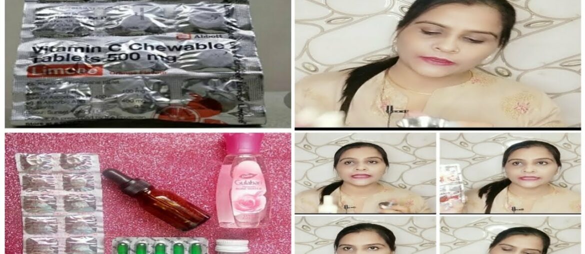 Limcee vitamin C Tablet | Get Glowing ,Clear spotless, tight & Bright Skin // Sarita makeovers