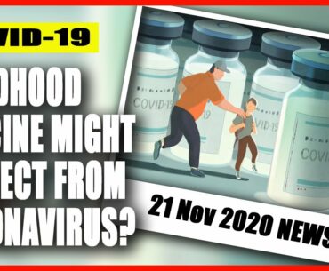 Childhood vaccine linked to less severe COVID-19?