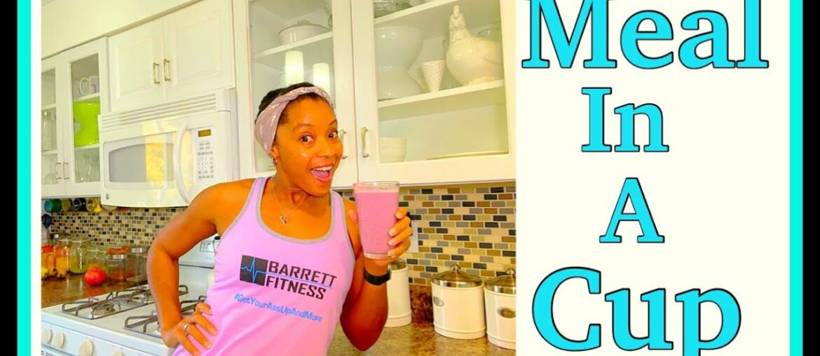 Meal Replacement Smoothie | Packed with Protein, Carbohydrate And Healthy Fats | What's In Your Cup?