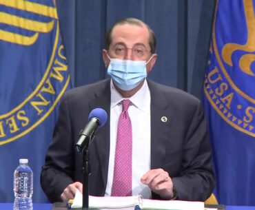 HHS and defense officials discuss COVID-19 vaccine distribution