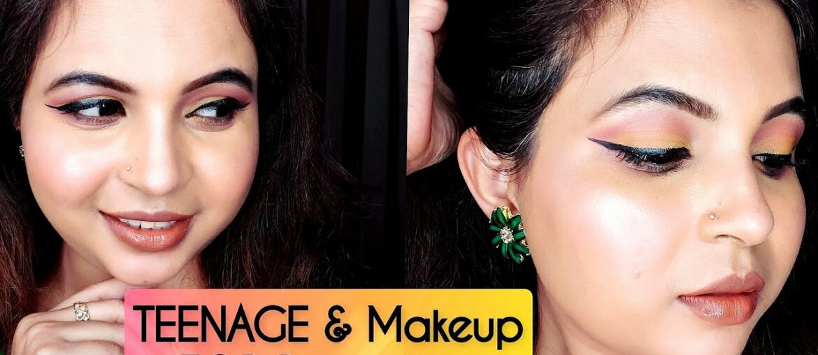 Teenage Makeup for Beginners | Quick Basic Makeup for Beginners| LoveYourself Nilufar