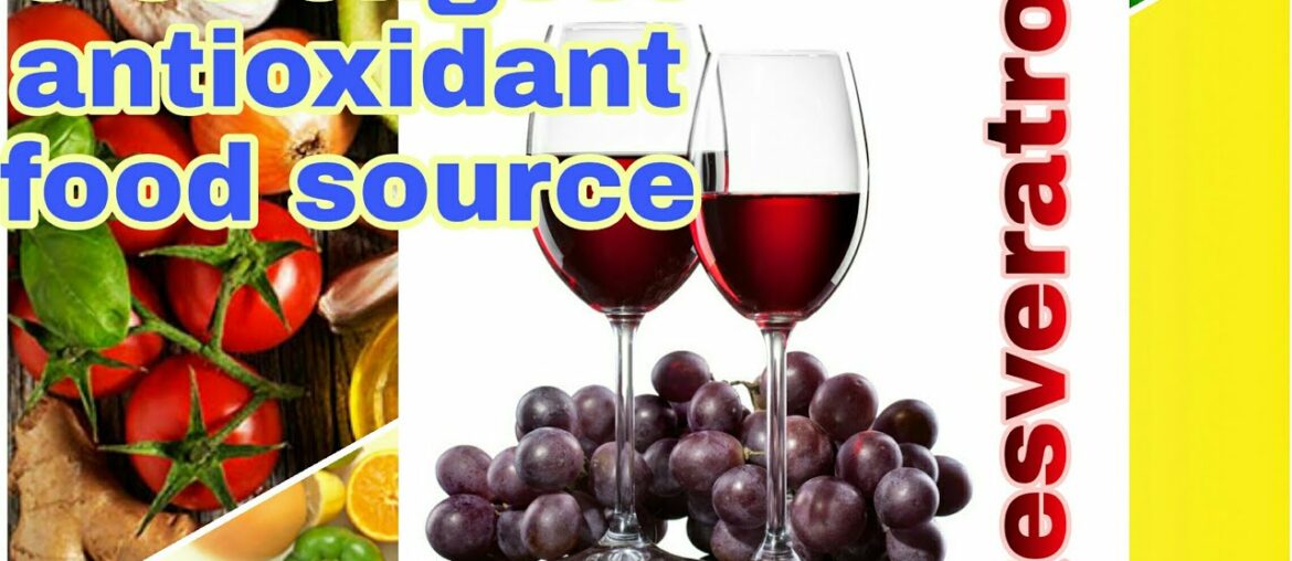 Resveratrol|Anti Ageing SUPER Food|3 strongest antioxidant food source