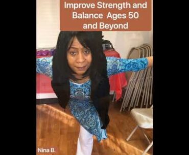 Improve Balance and Strength | Improve Posture | Feel Better Ages 50 and Beyond | #Shorts