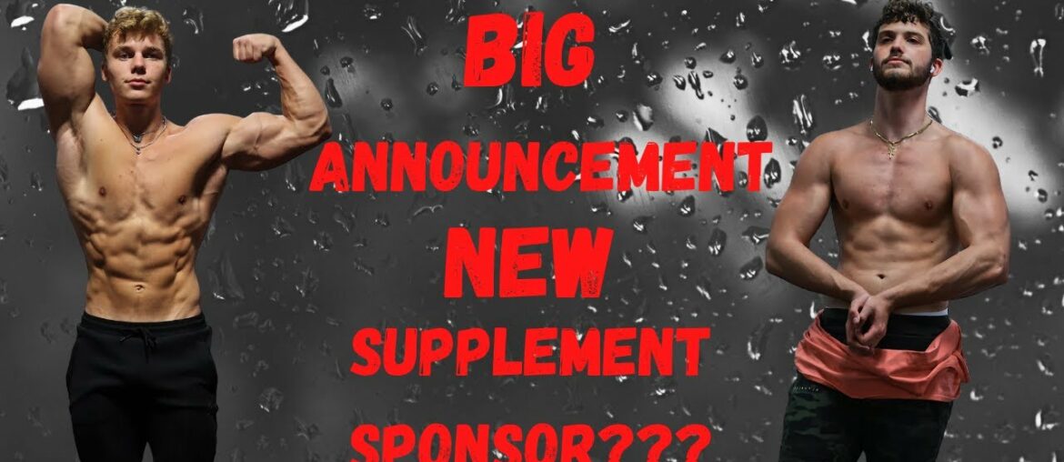 NEW SUPPLEMENT SPONSOR | FULL CHEST AND BACK DAY