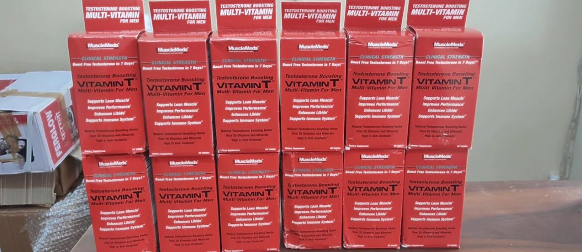 Musclemeds Vitamin T Review | Multi vitamin with testosterone support