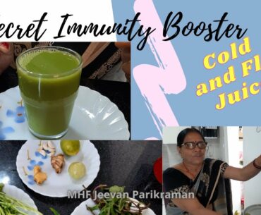 CoronaVirus, Immunity Booster, Detox Juice Shot Recipe