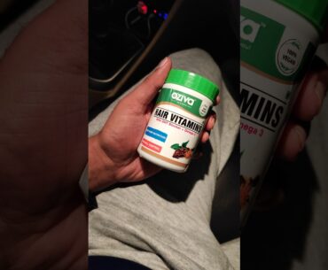 Oziva Hair Vitamin review omega 3 + DTH blocker