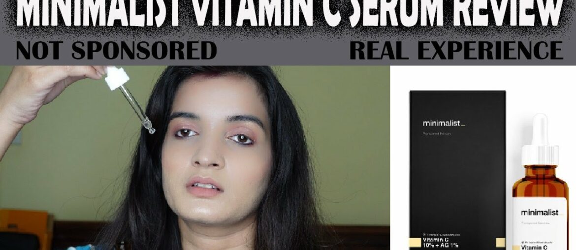 Minimalist vitamin c serum review | Lifeadds