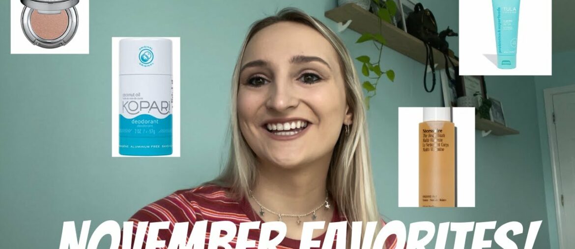 November BEAUTY Favorites! | Makeup, Hair + Skin Care!
