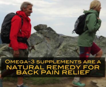 Omega-3 Vitamins Can Alleviate Back Pain | MOXXOR OMEGA-3 the premium omega-3