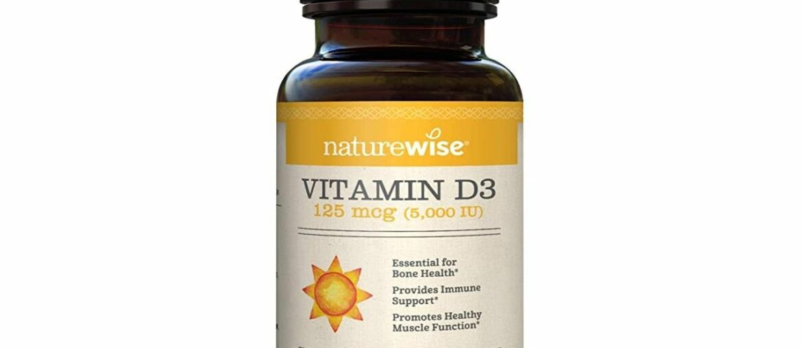 NatureWise Vitamin D3 5,000 IU (3 Month Supply) for Healthy Muscle Function, Bone Health, and Immun