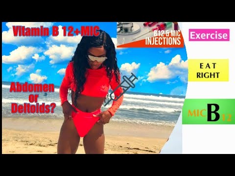 Where to give your Vitamin B12+MIC Fat Loss Injections. ABDOMEN or Deltoid?