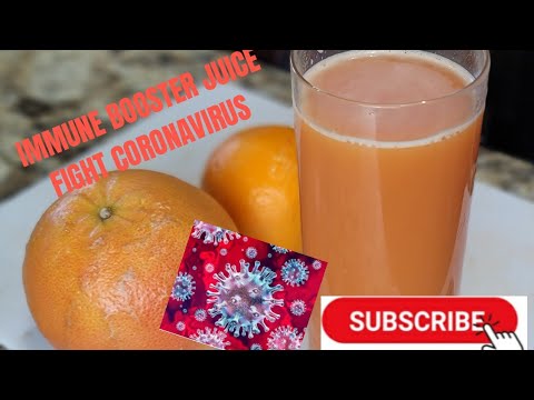 IMMUNE BOOSTER JUICE TO FIGHT CORONAVIRUS