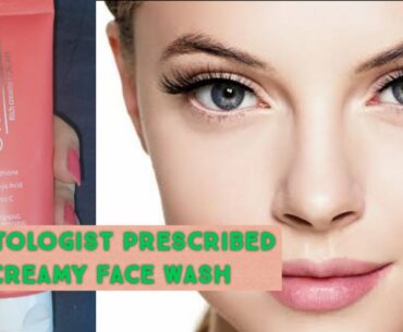 Glutathione Kojic Acid vitamin C Reach Creamy face wash Lightening and Brightening Dermatologist