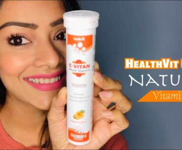 Benefits Of Vitamin C | Healthvit Vitamin C Effervescent Tablet To Boost Immunity | Healthy Skin