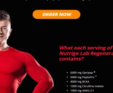 THE BEST SUPPLEMENTS FOR A BETTER BODY! Fitness, Power, Health   Nutrigo Lab Regeneration