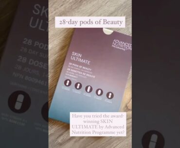 Introducing Skin Ultimate 28 Days of Beauty Pods by Advanced Nutrition Programme