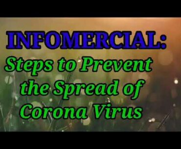 HOW TO PREVENT CORONAVIRUS (COVID-19)