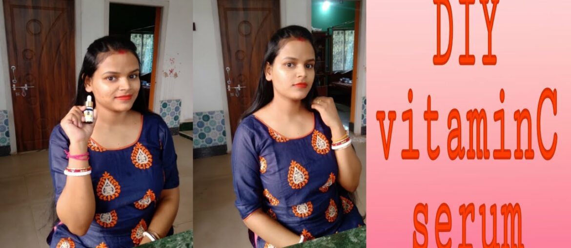 DIY vitamin C serum  banan baritei natural vabe