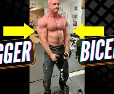 Cable Bicep Curl Tutorial #shorts