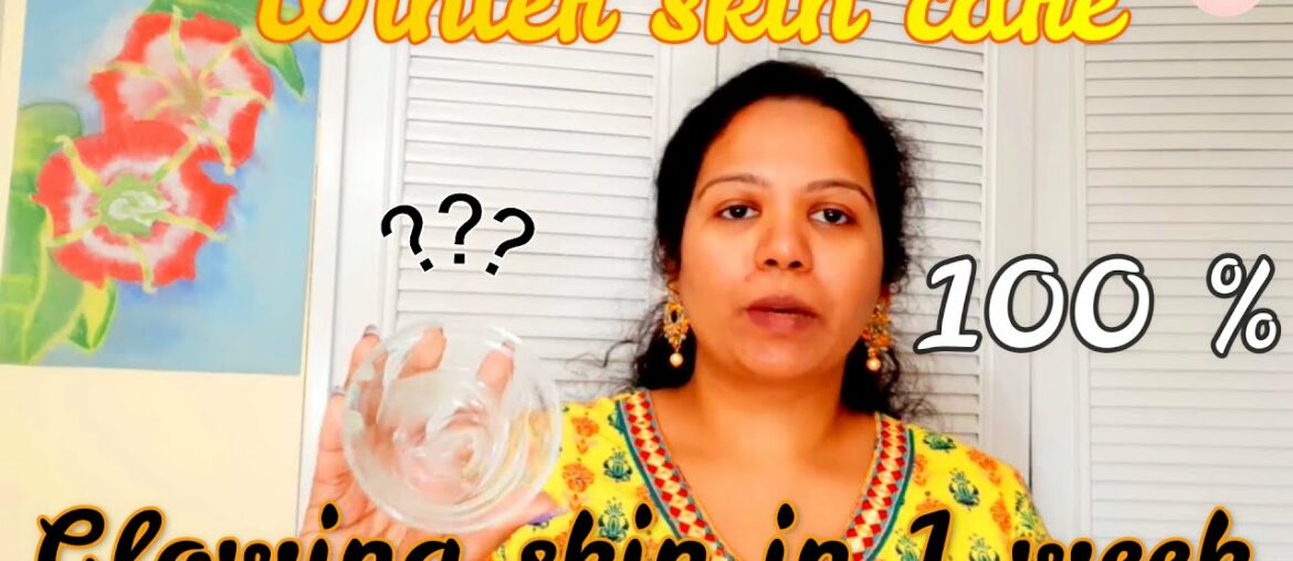 Winter skin care - Night Routine | Best Moisturizer for glowing skin | Skin Glow care