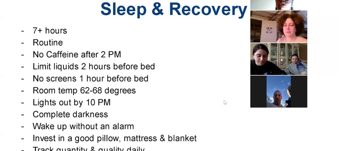 8 Week Survive the Holidays Program - Sleep, Recovery, Water/Hydration, Vitamins & Minerals