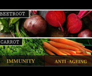 #Beetroot#Carrot#Immunity Anti ageing and immunity boosting vegetables in winter you must eat
